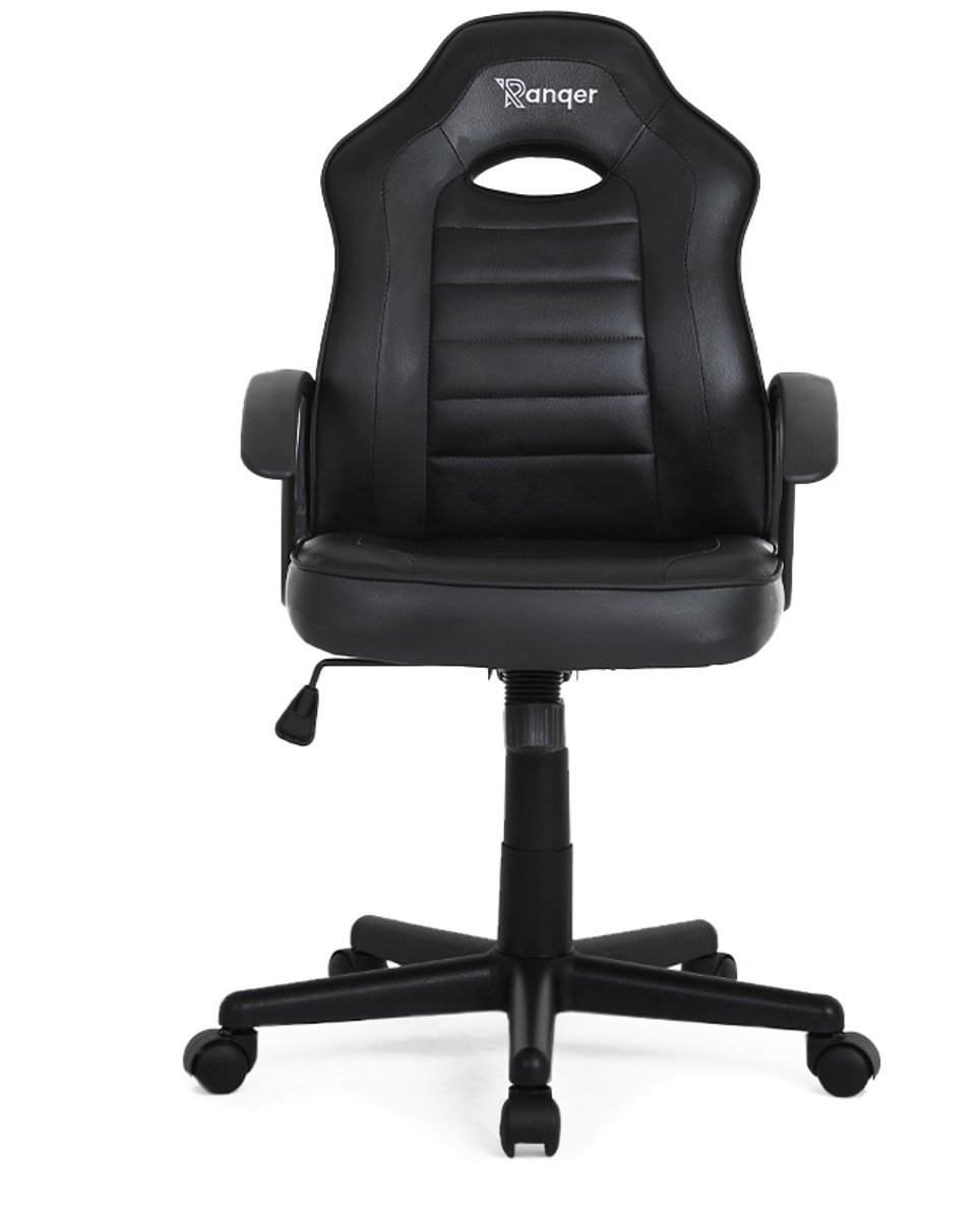 Ranqer Junior Warrior Gamestoel Zwart Ergonomisch - Ranqer - €74,99