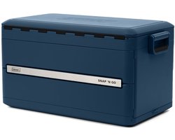 Coleman Snap ‘N Go Blue Sapphire 55QT Inklapbare Koelbox – 52 liter koelbox - Antibacterieel - blauw