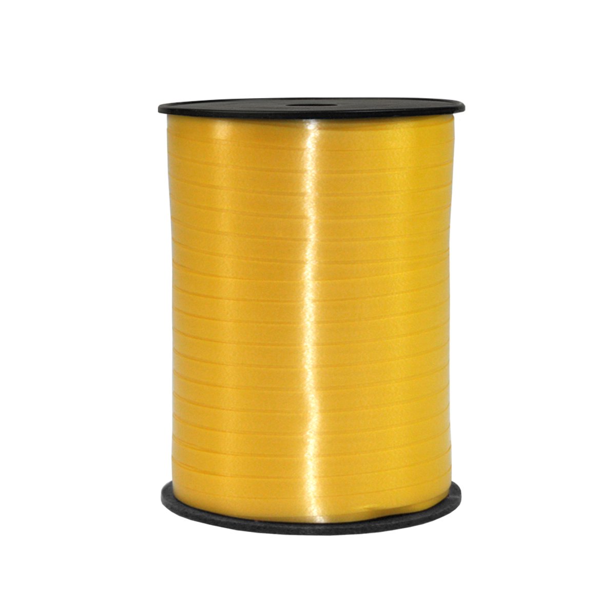 Krullint geel 5mm x 500meter /Cadeaulint / Sierlint / Verpakkingslint/decoratie/ kado