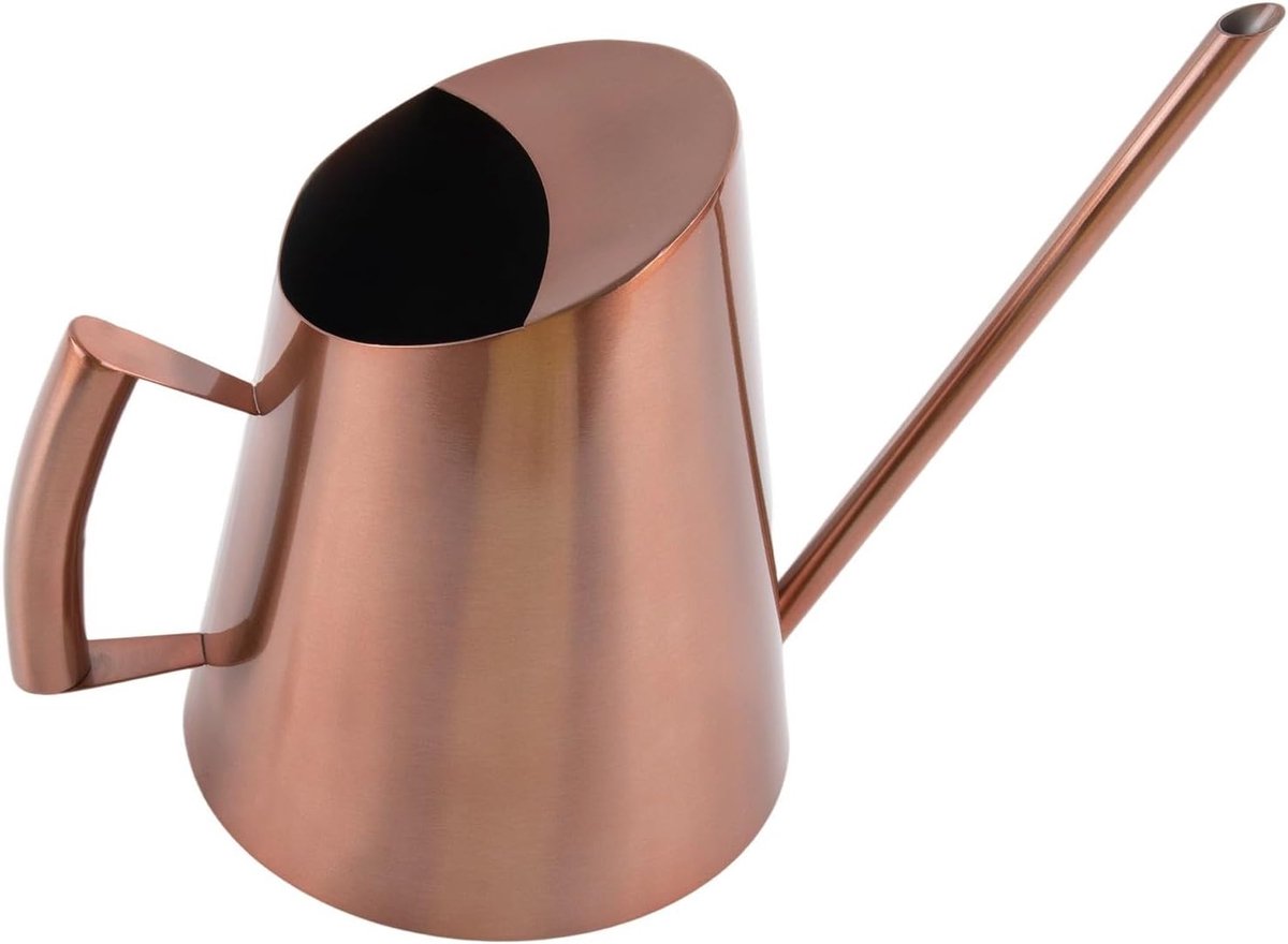 Metalen Gieter - Waterkruik Planten - Nauwkeurig Water Geven - Roestvrij Staal - 1500 ml - Koper