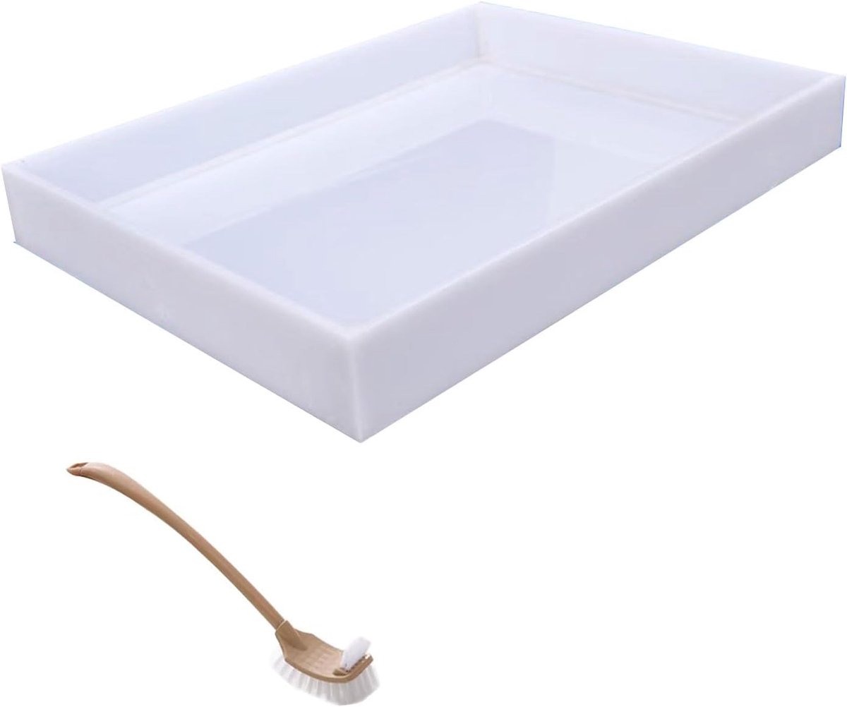 Waterbak Lekbak - Condensbak - Airco Condensor - Verdikt PP Materiaal - 65x65cm