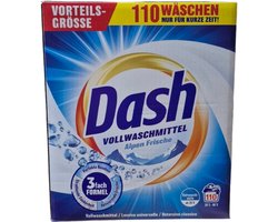 Dash XXL PACK Alpenfris Universeel Waspoeder - 5,5 kg (110 Wasbeurten )