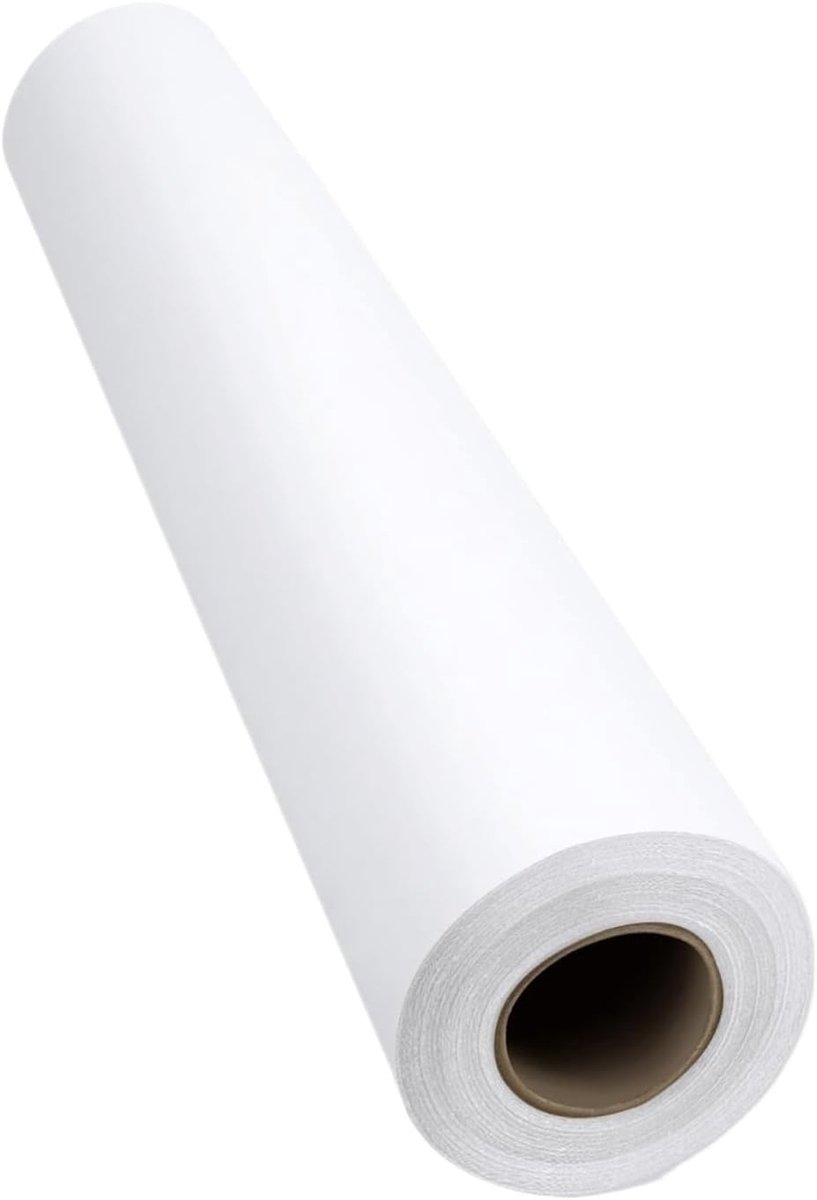 Kraft Papier - Verpakking Papier - Cadeaus Inpakken - Veelzijdig Gebruik - 38cm x 5m - Wit