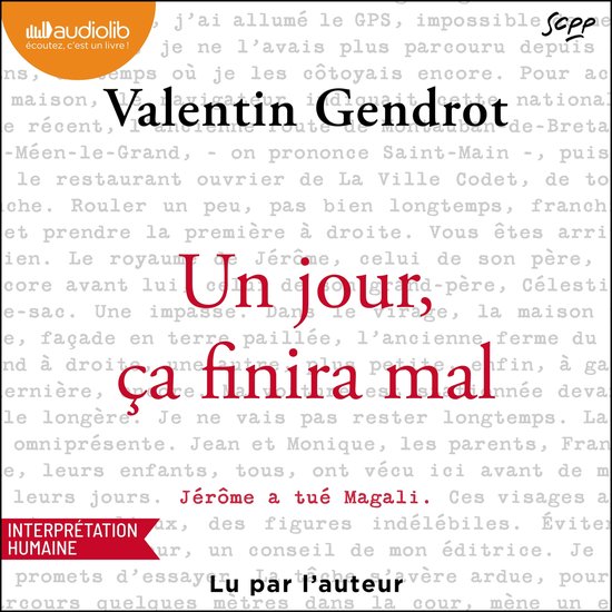 Un jour, ça finira mal - cover