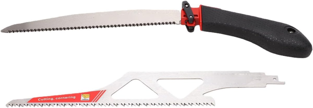 Multifunctionele Handzaag - Zaagmachine Hout Metaal - Snel Materiaal Zagen - Snelwissel Mechanisme - 31x7x3 cm