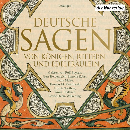 Deutsche Sagen von Königen, Rittern und Edelfräulein - cover