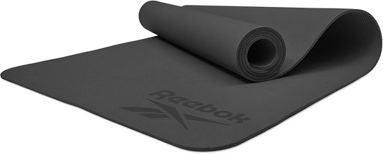 Reebok 4 mm yogamat Zwart