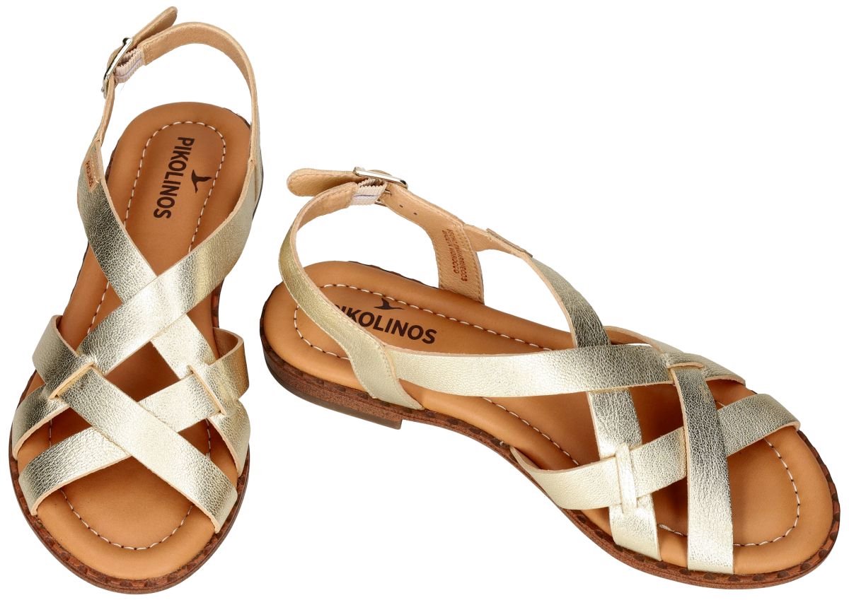 Pikolinos -Dames – sandalen Goud