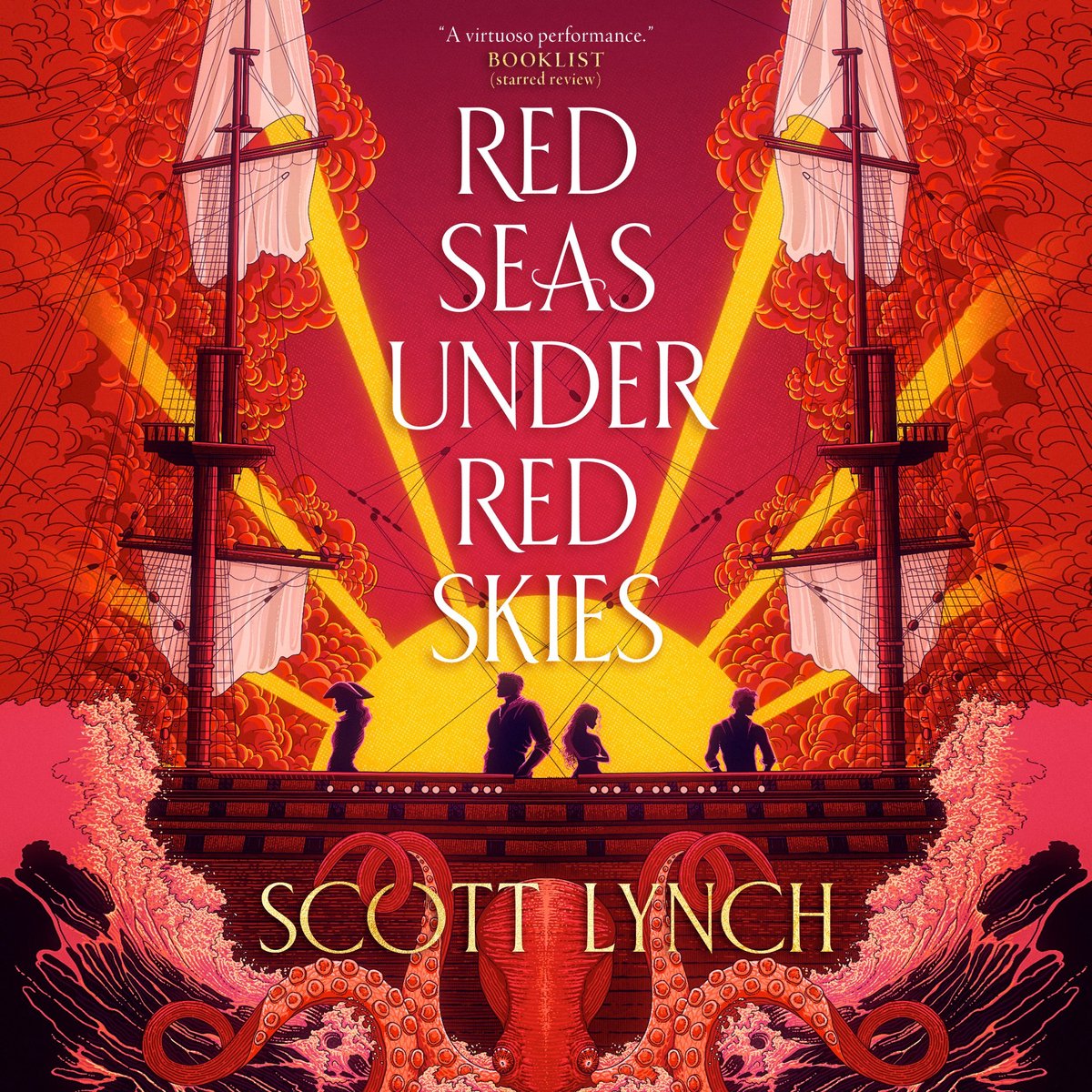 Omslag van Red Seas Under Red Skies