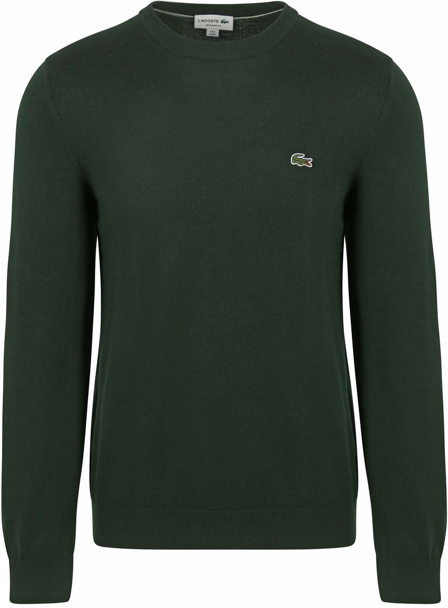 Lacoste Pullover Donkergroen 3XL Heren Pullovers