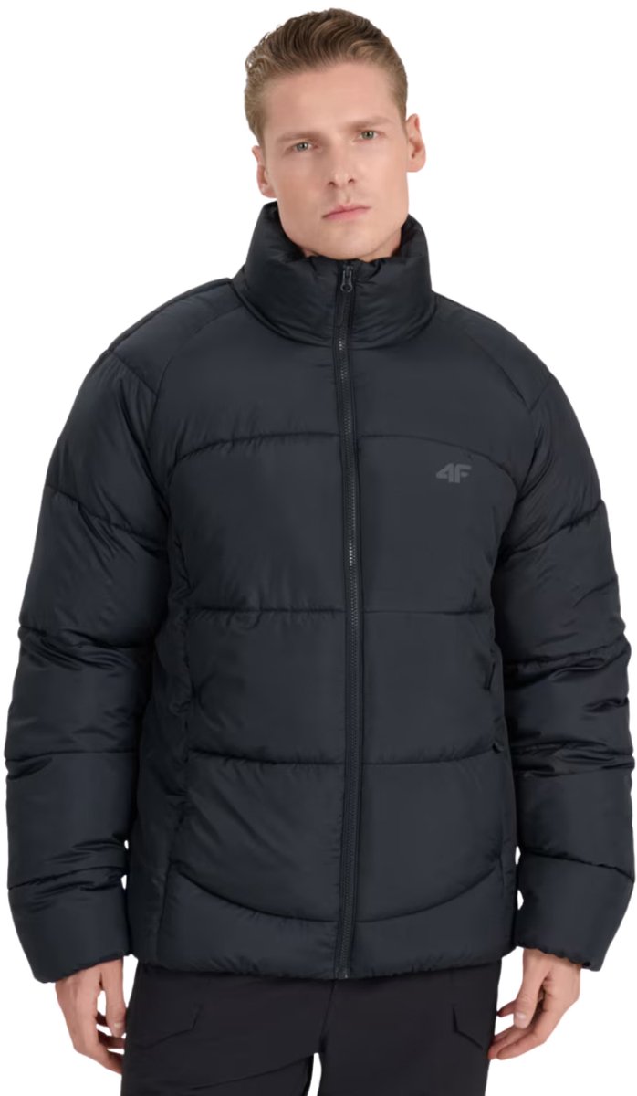 4F Jas Dons Heren Zwart - Maat 2XL