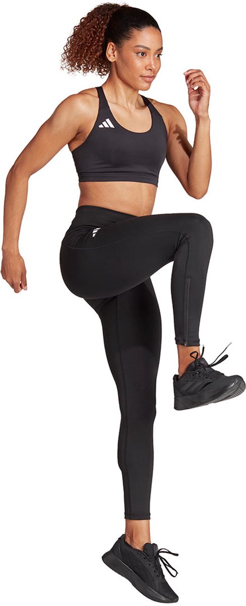 adidas Legging Dames Adizero E 1/1 Zwart - Maat XL van Adidas — afbeelding 3