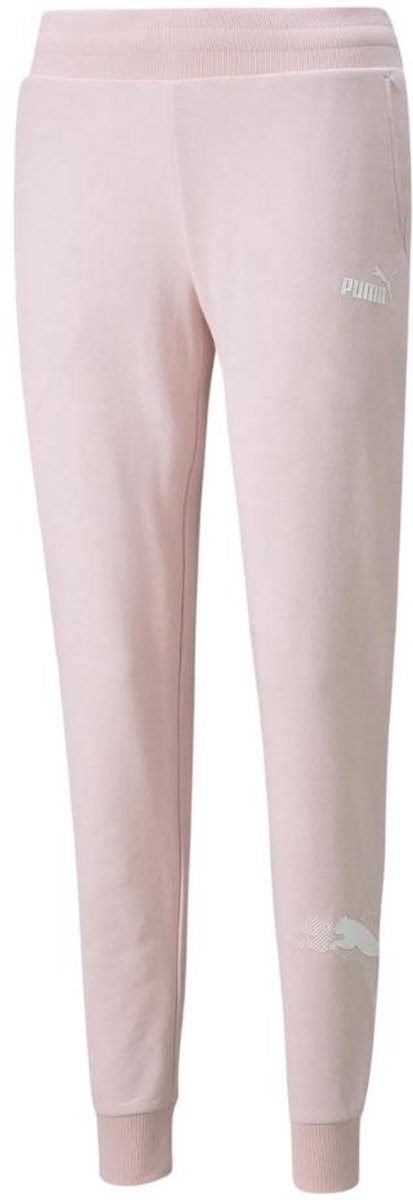 Puma Broek Dames Power Graphic Pants TR Roze