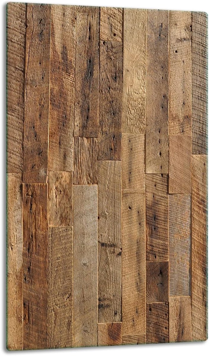 Fornuis Afdekplaat Werkblad Beschermer Keuken Decoratie Gehard Glas 30 x 52 cm Hout Design