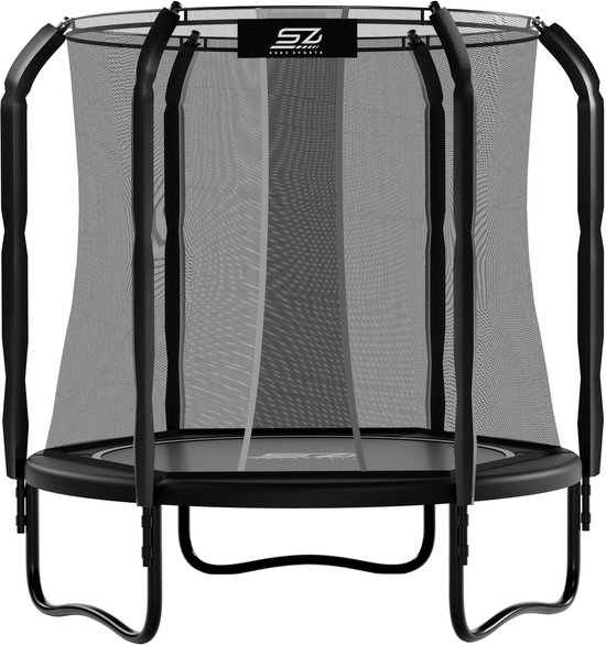 Senz Sports - J7000 Premium Plus - Trampoline - 244 cm - Rond - Met Elastieken