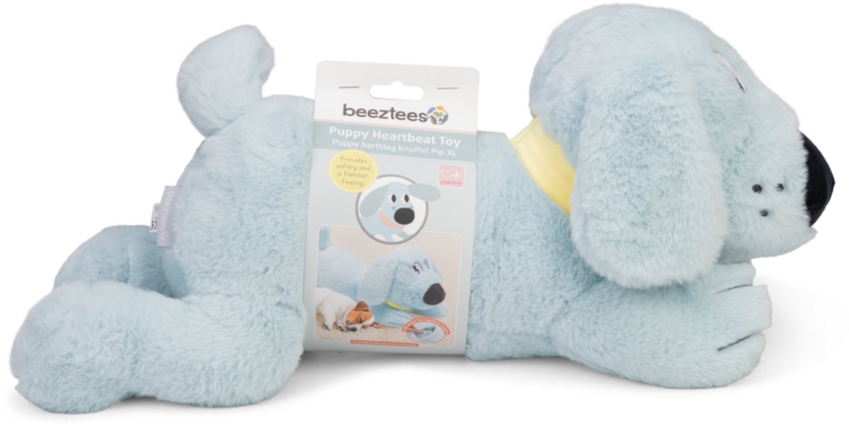Beeztees Puppy Heartbeat - Puppyknuffel met hartslagfunctie thumbnail 4