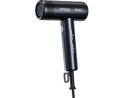 Wahl Vanquish Compact Föhn - Digitale Hoogtoerige Motor, Lichtgewicht Ontwerp, Ionische Technologie, 3 Snelheden - Zwart