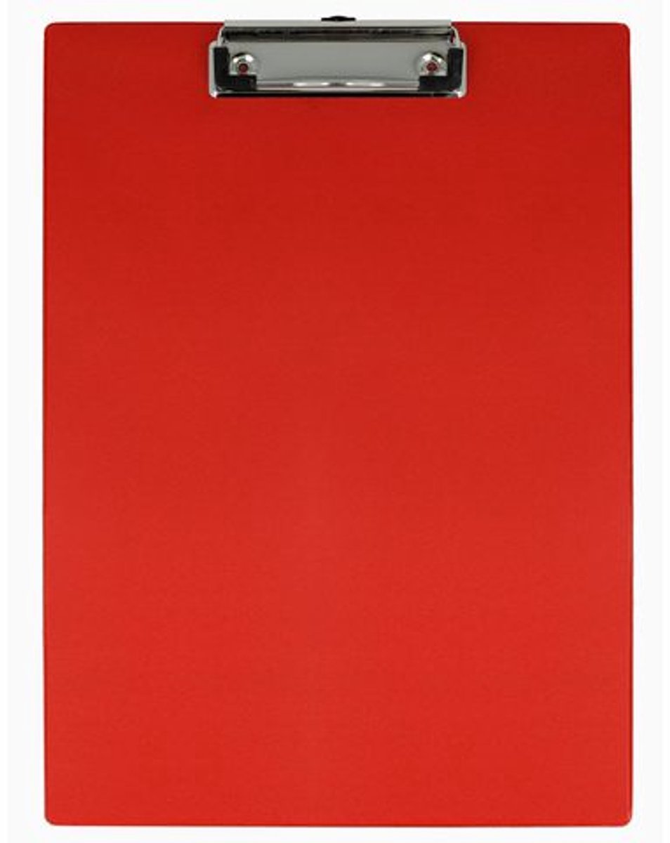 Westcott klembord - A4 - rood - AC-E17101-RO