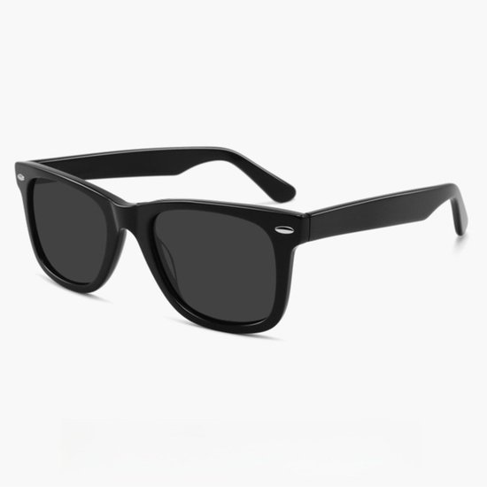 Zonnebril - Unisex - Gepolariseerd - UV400-bescherming - Retrostijl, geschikt voor autorijden, fietsen, sporten, vissen, reizen en andere gelegenheden.
