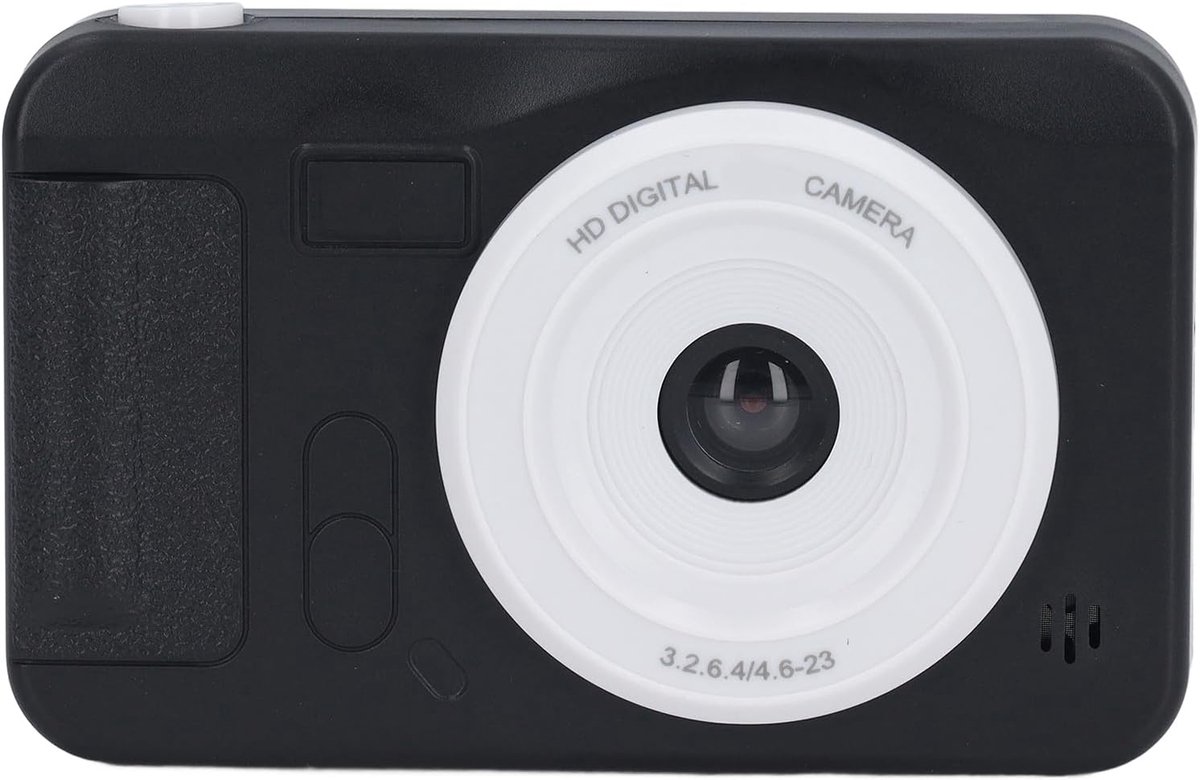 Digitale Kinder Camera - FHD Fotocamera - Spelen en Leren - 40MP en 8x Zoom - Compact Formaat - Zwart