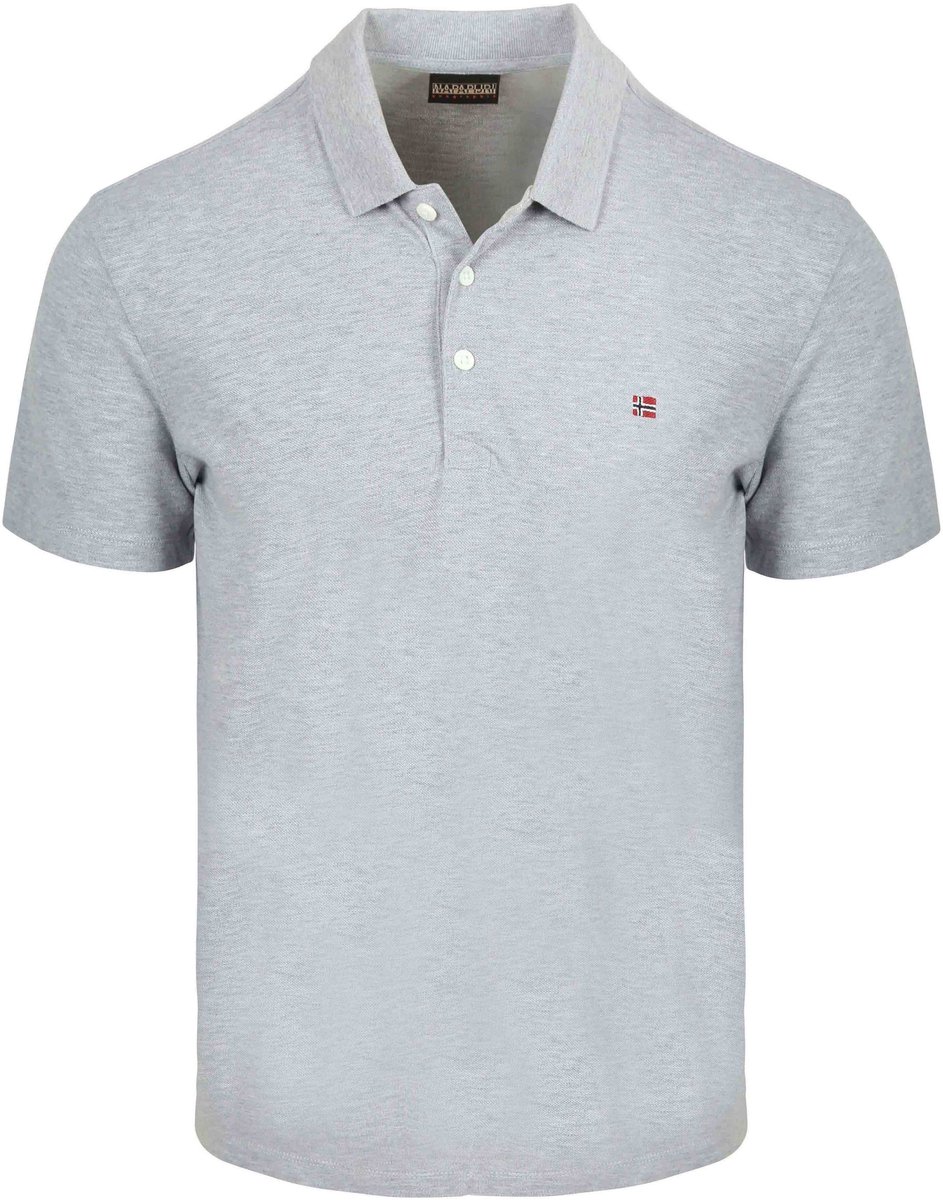 Napapijri Ealis Polo 3XL Heren Grijs