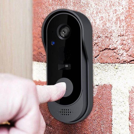 Videodeurbel met camera - Slimme deurbel - Beveiliging voordeur - Tweerichtingsgesprek - 7x5x16 cm — afbeelding 3