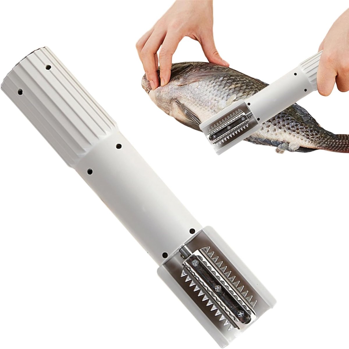 Elektrische Rasp - Automatische Keukenrasp - Groenten Raspen - Anti-Spatter Functie - 245x45 cm - Romig