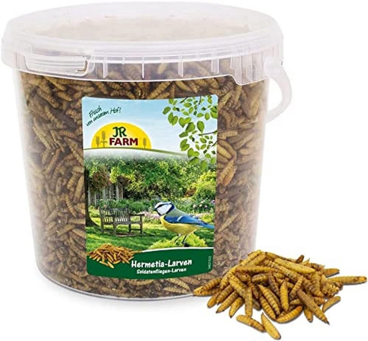 Vogelvoer Larven - Eiwitrijk Voer - Gezonde Vogels - Gedroogde Soldatenvlieglarven - 400 gram
