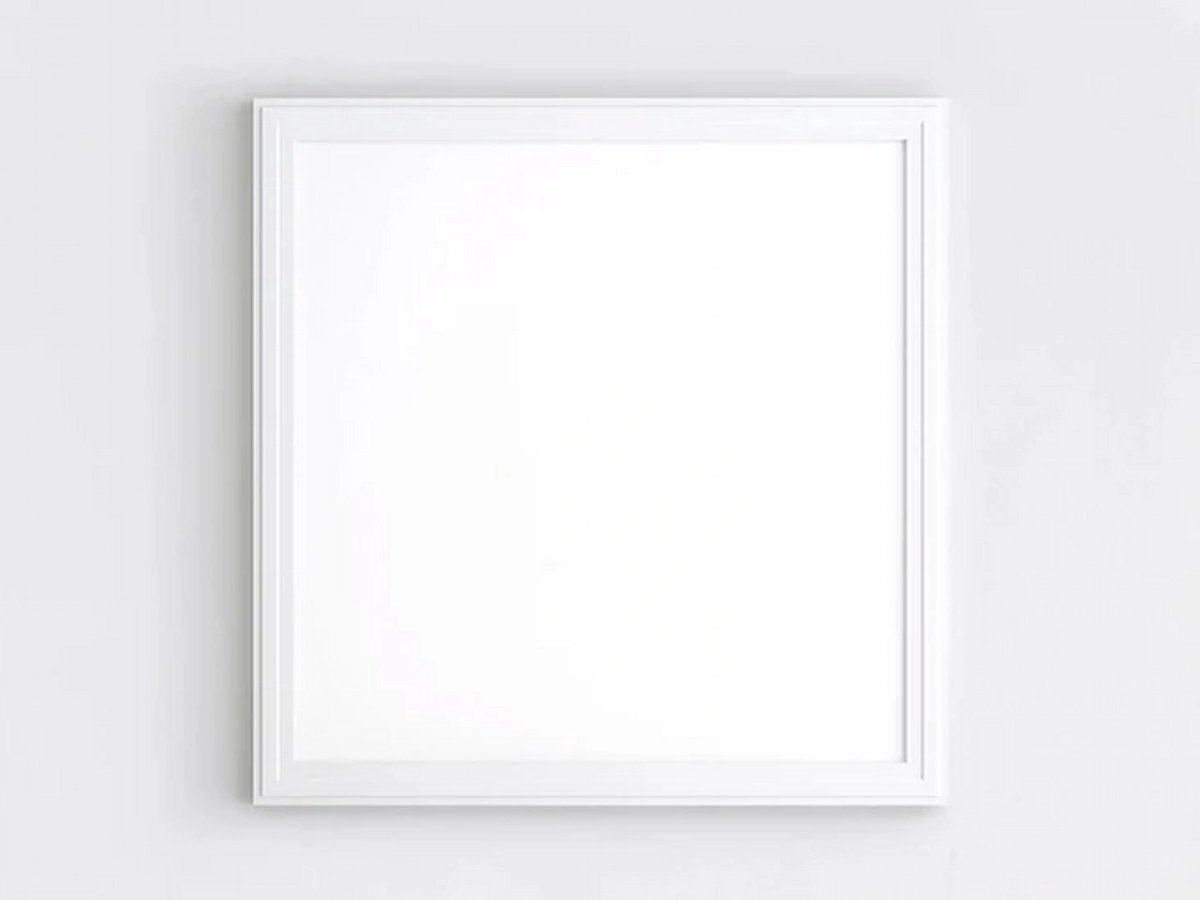 LED Paneel - 60x60 cm - 36W - 3000K Warm Wit - 110 lm/W - 2 Stuks