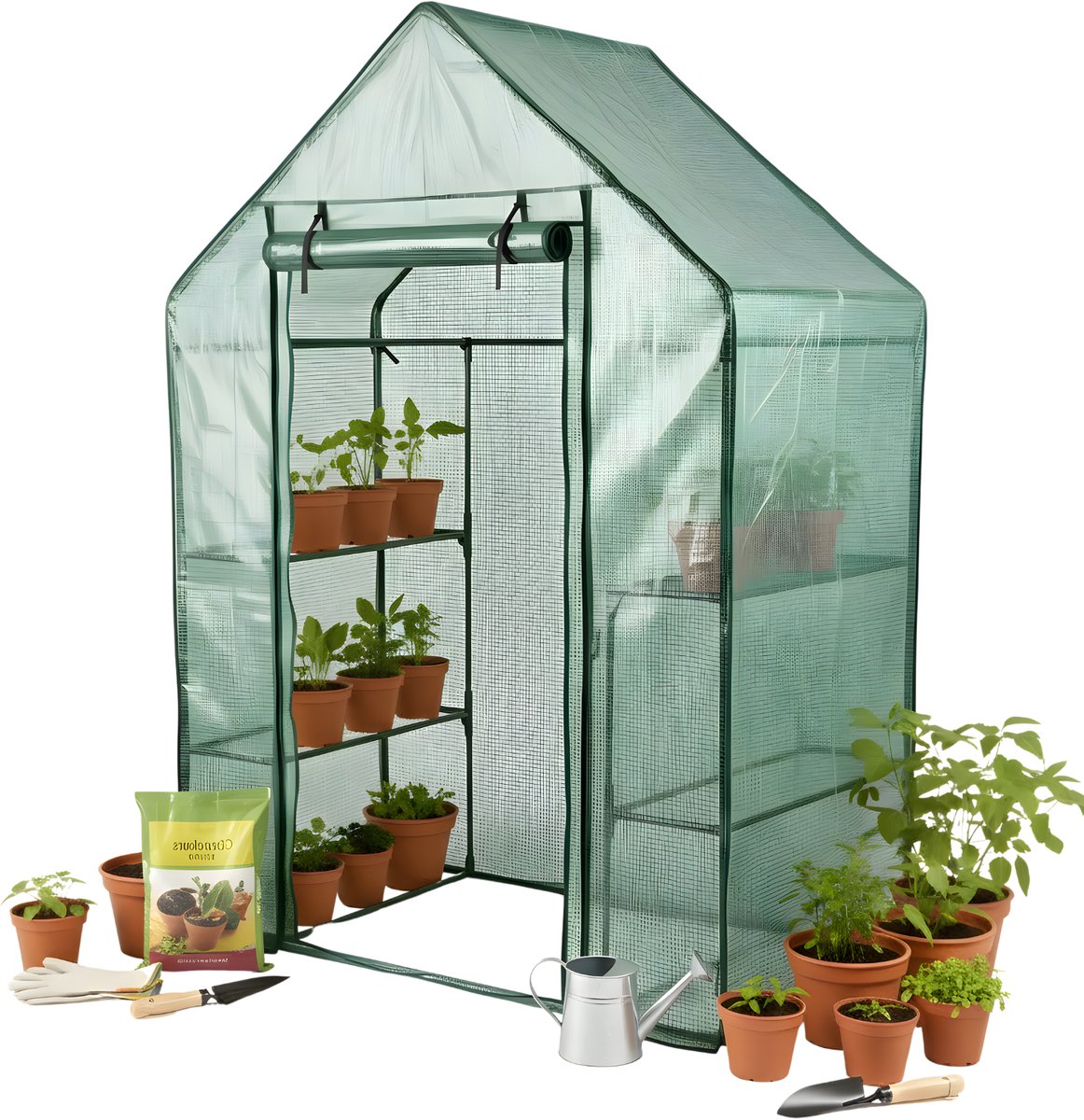 Lomera Kweekkas - Tuinkas - Broeikas - Plantenkas - Foliekas - Inloopkas - Tomatenkas - Hobbykas - Mini Kweekkas - Serre - Kweekhuis - Kas voor Tuin - Kas voor Balkon