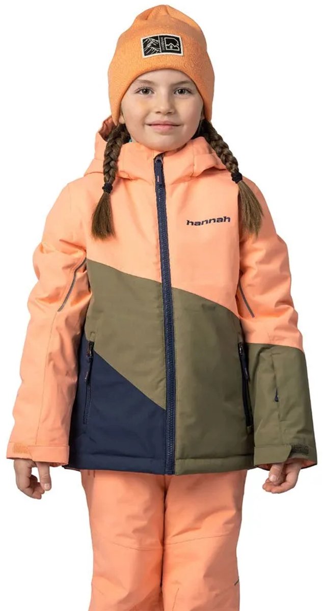 Hannah Kigali Jas 8-9 Years Meisje Olijf