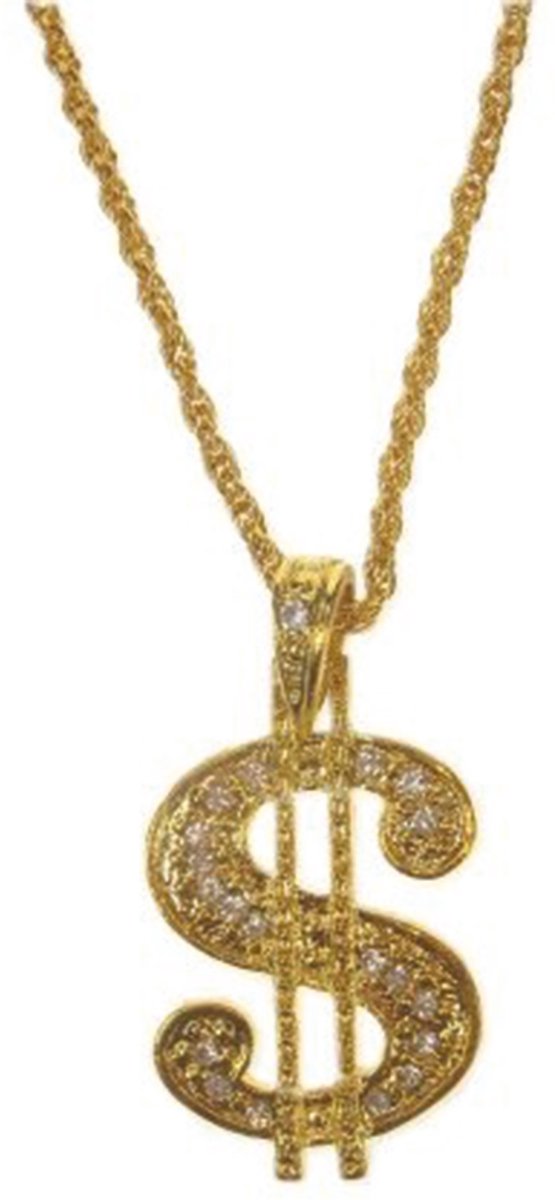 Collier $ groot goud