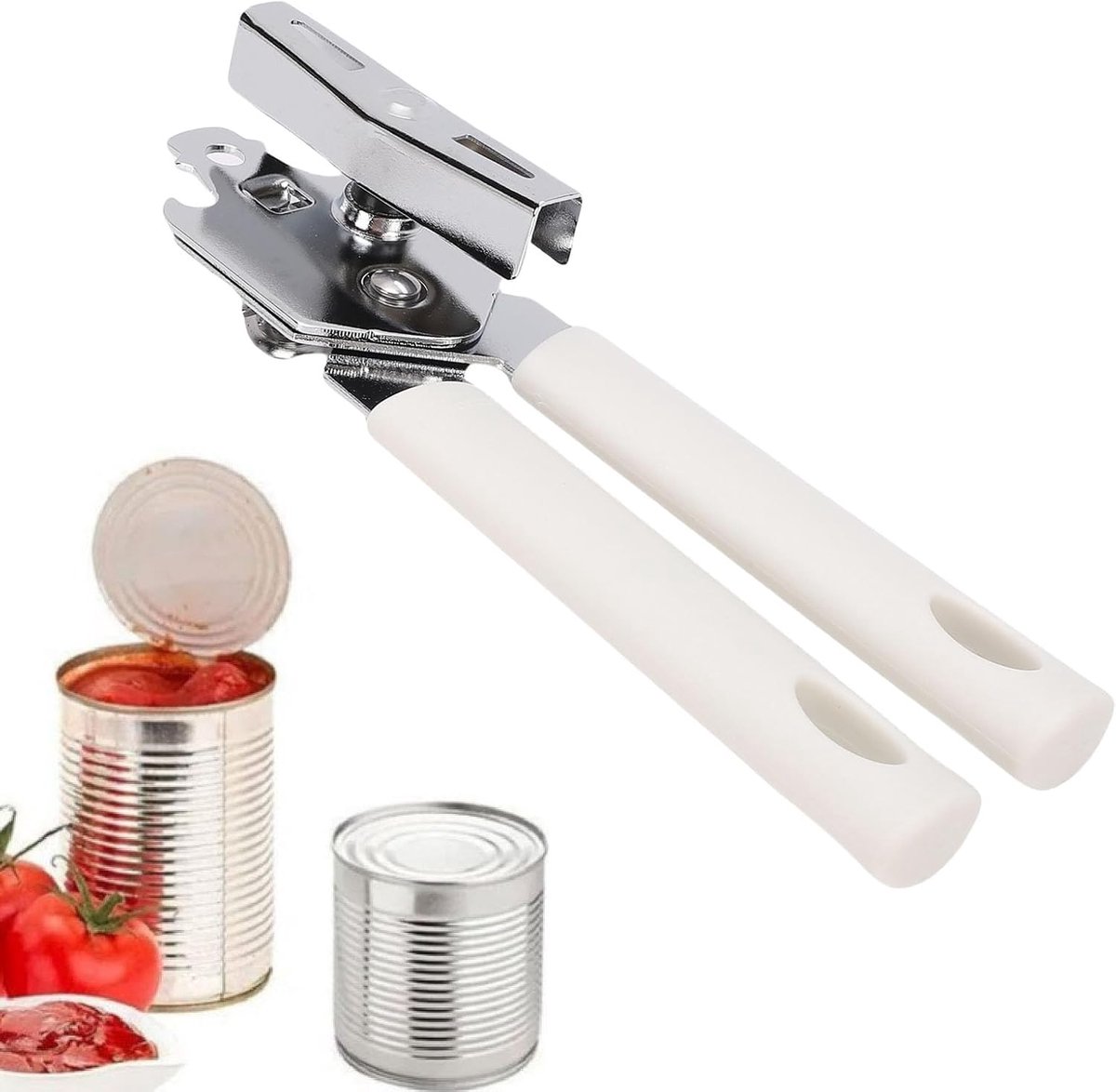 Zware Blikopener - Keukengerei - Moeiteloos Openen - Roestvrijstaal ABS - 19x5cm