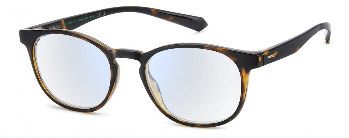 Polaroid PLD 0037/R/BB Havana 51/19/155 UNISEX + 2.0 Leesbril