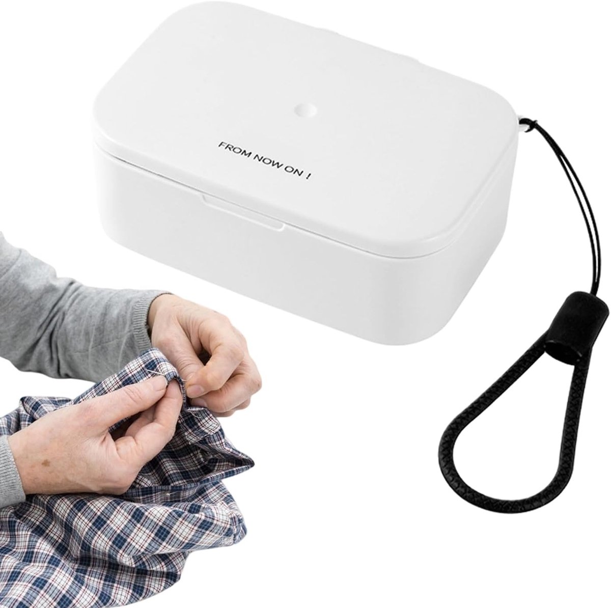Naaiset Beginners - Draagbare Kit - Kleding Reparatie - Magnetische Opbergtas - 9x6x3.4cm
