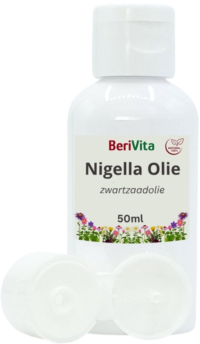 Nigella Olie Puur 50ml - Zwartzaad Olie, Black Seed Oil