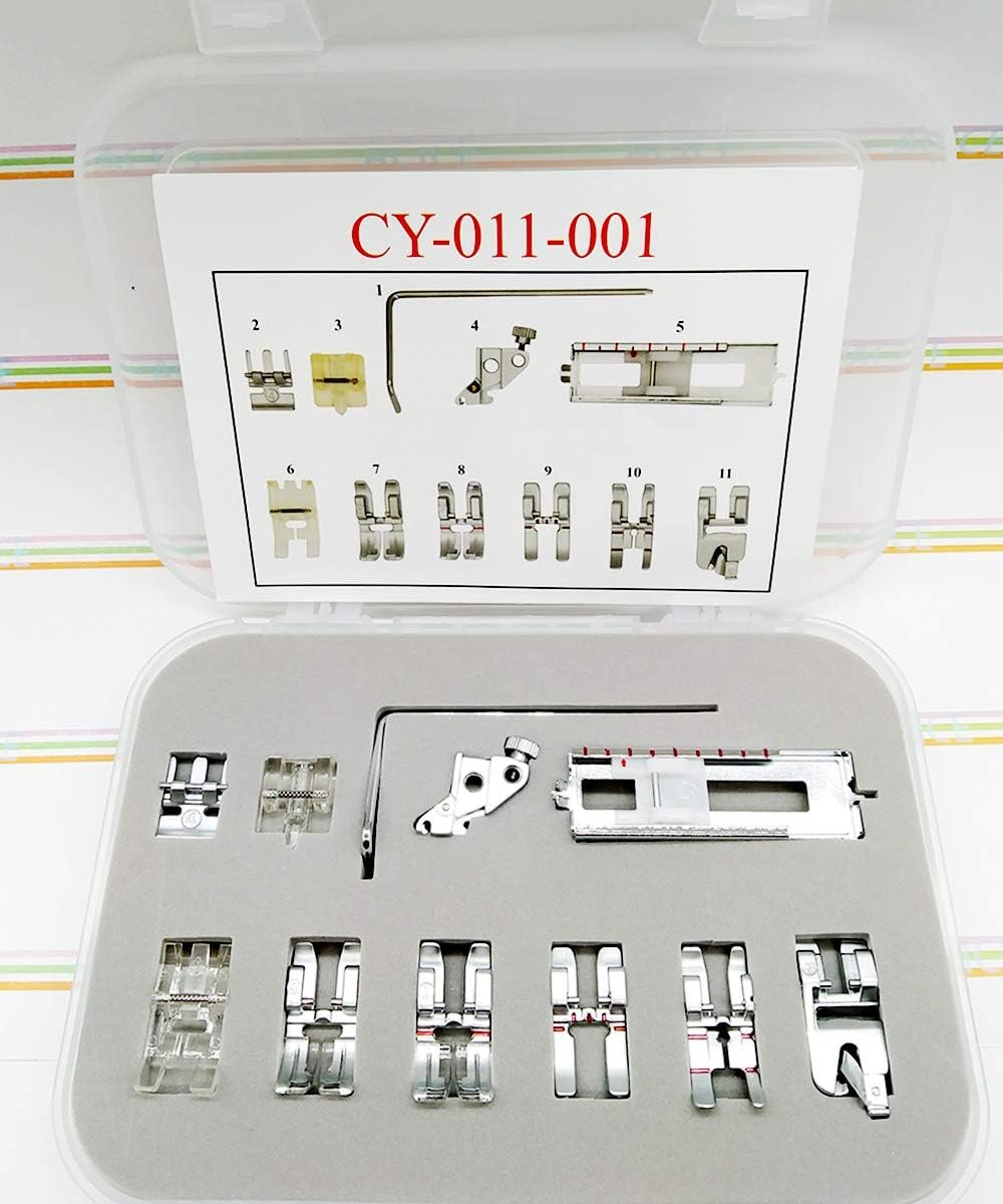 Naaivoet Set - Naaimachine Accessoires - Naaien Projecten - Brede Compatibiliteit