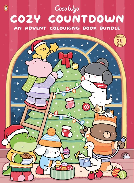 Coco Wyo: Cozy Countdown - An Advent Colouring Book Bundle - cover
