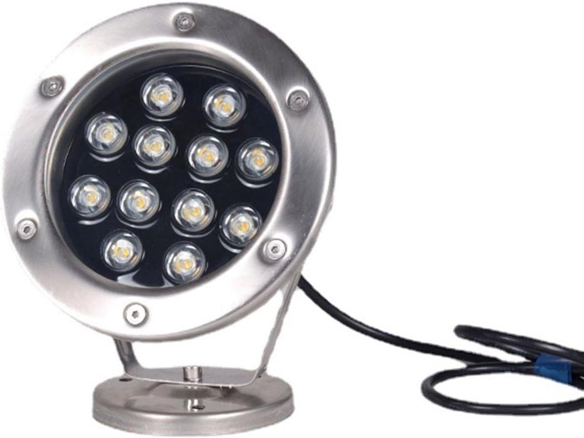 LED Dompel Licht - Inbouwspot Waterdicht - Vijver Verlichting - Volledig Dompelbaar - 3x2x