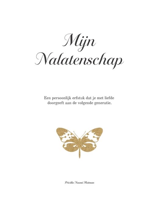 Mijn Nalatenschap - cover