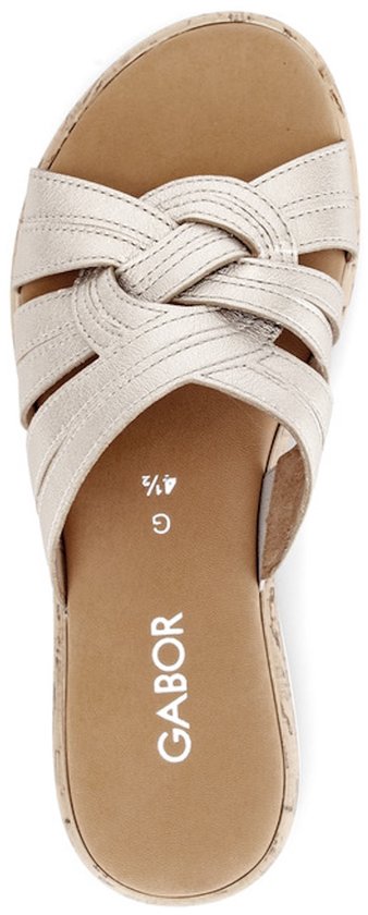 Gabor 83.742.14 slipper suede - Aalders Schoenmode