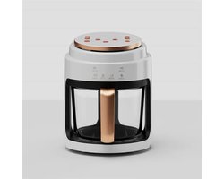 Airfryer - 3L – Heteluchtfriteuse - 1000W – Olievrij Frituren – LED Touchscreen - en 360° Hete Lucht – Voor Gezonder Koken - Veilig in Gebruik - Wit