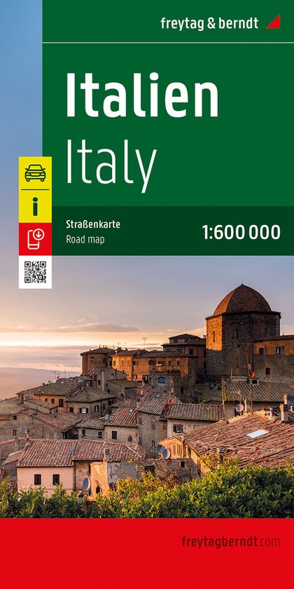 F&B wegenkaart: Italie 2-zijdig - cover