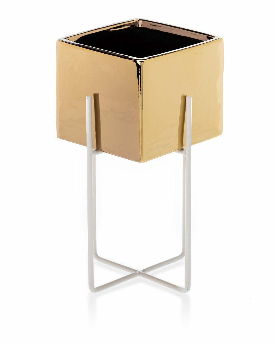 Flore Loft - Bloempot met standaard - Modern - Stijlvol - Functioneel - 23 cm