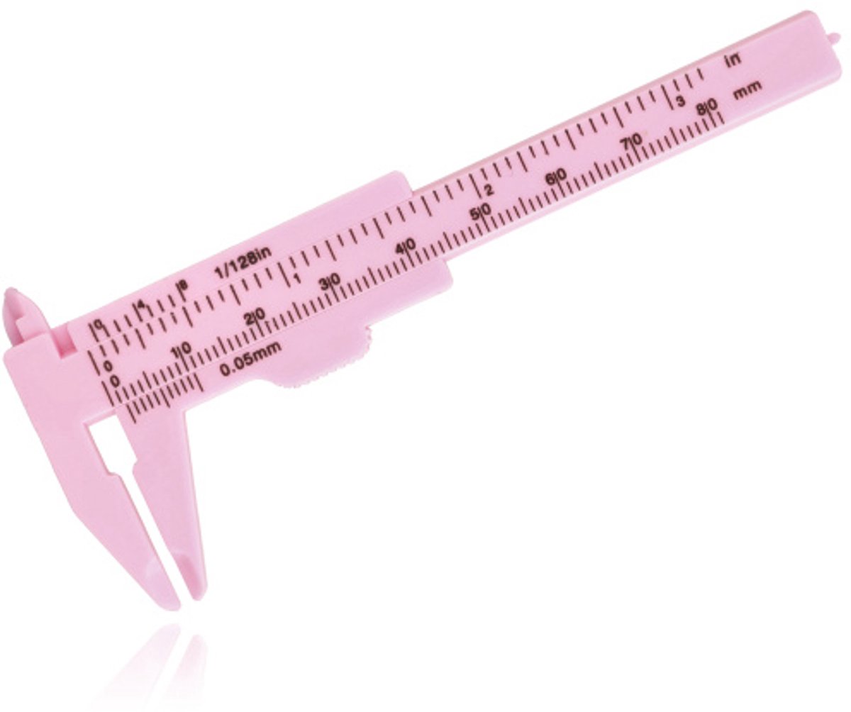Crazy Needles - Mini Suwmiarka - Roze - 80 mm - Kunststof