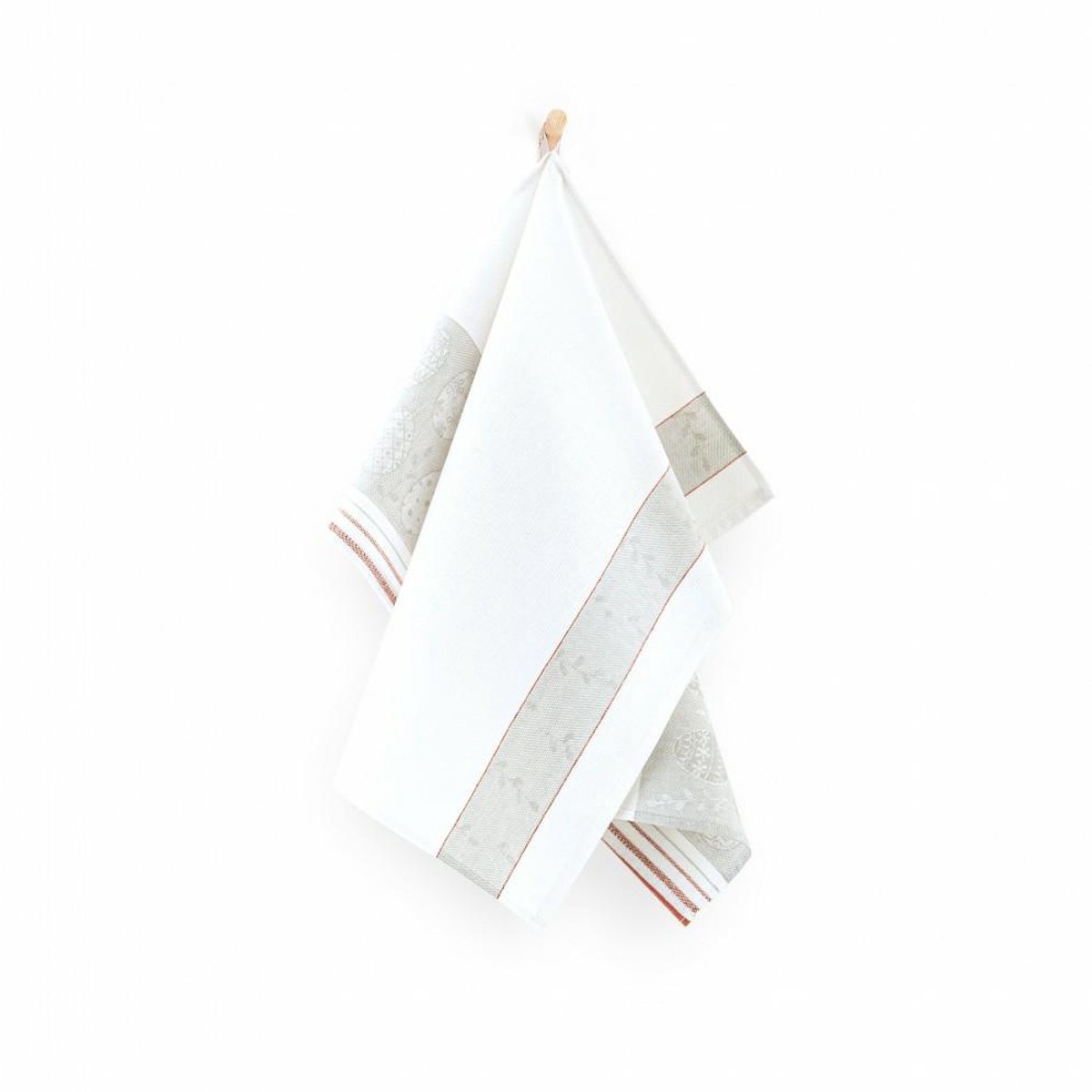 Zwoltex Pascha - Keukenhanddoek - 50x70 cm - Natuurlijk Katoen - Pastelkleurig