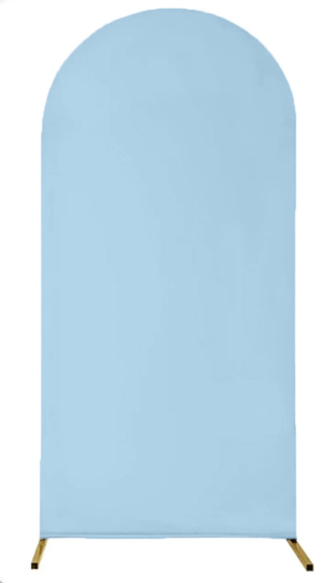Meble odNowa - Luchtboog Bekleding - Błękit - 100x200cm - Elastiek en Wasbaar