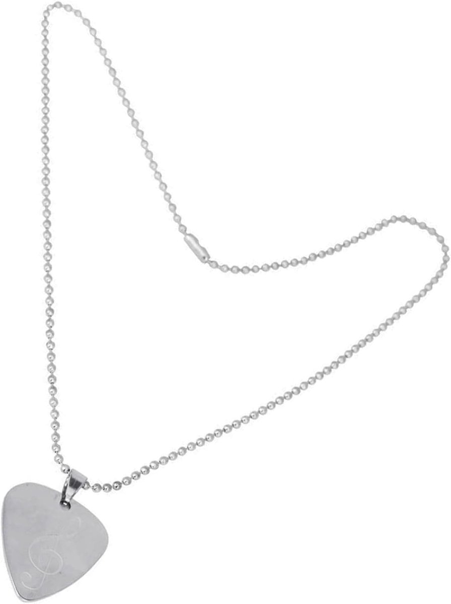 Plectrum Ketting - Gitaar Accessoire - Muziek Maken - Afneembare Ketting - 3.5 x 2.5 cm