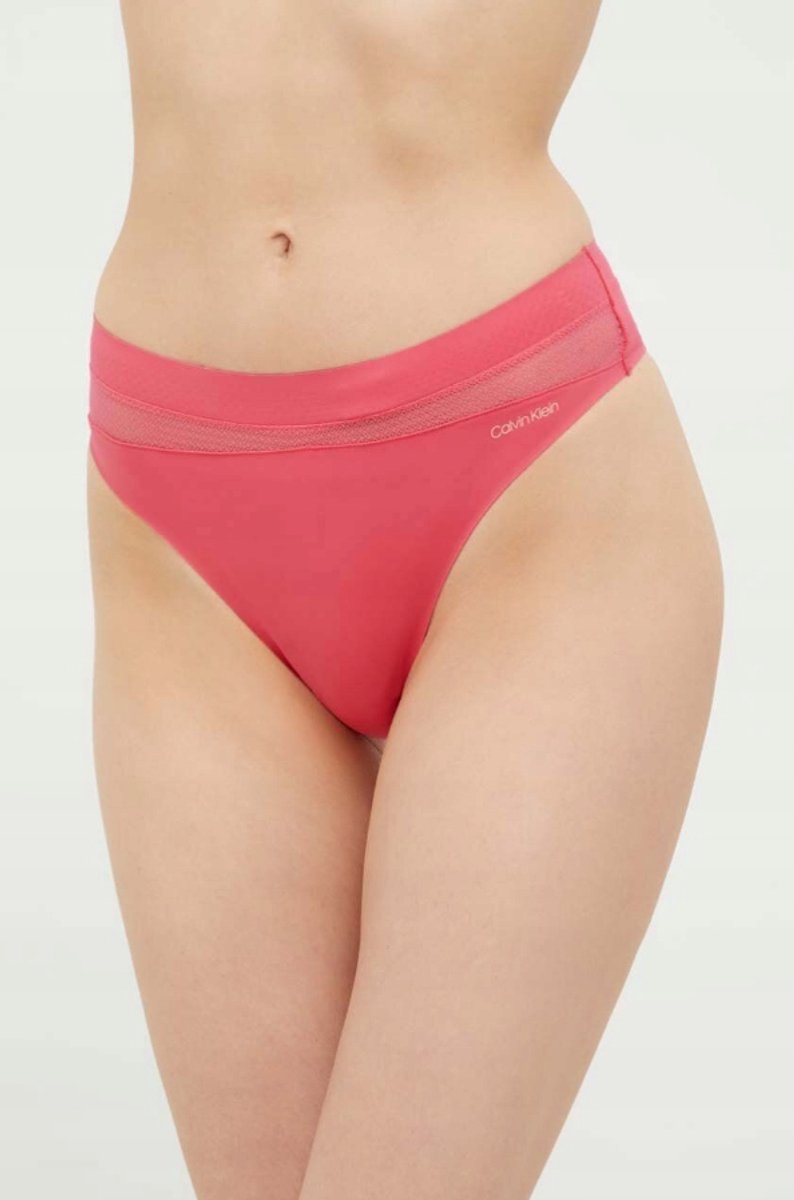 Calvin Klein - Dames String - Róze - Siateczka