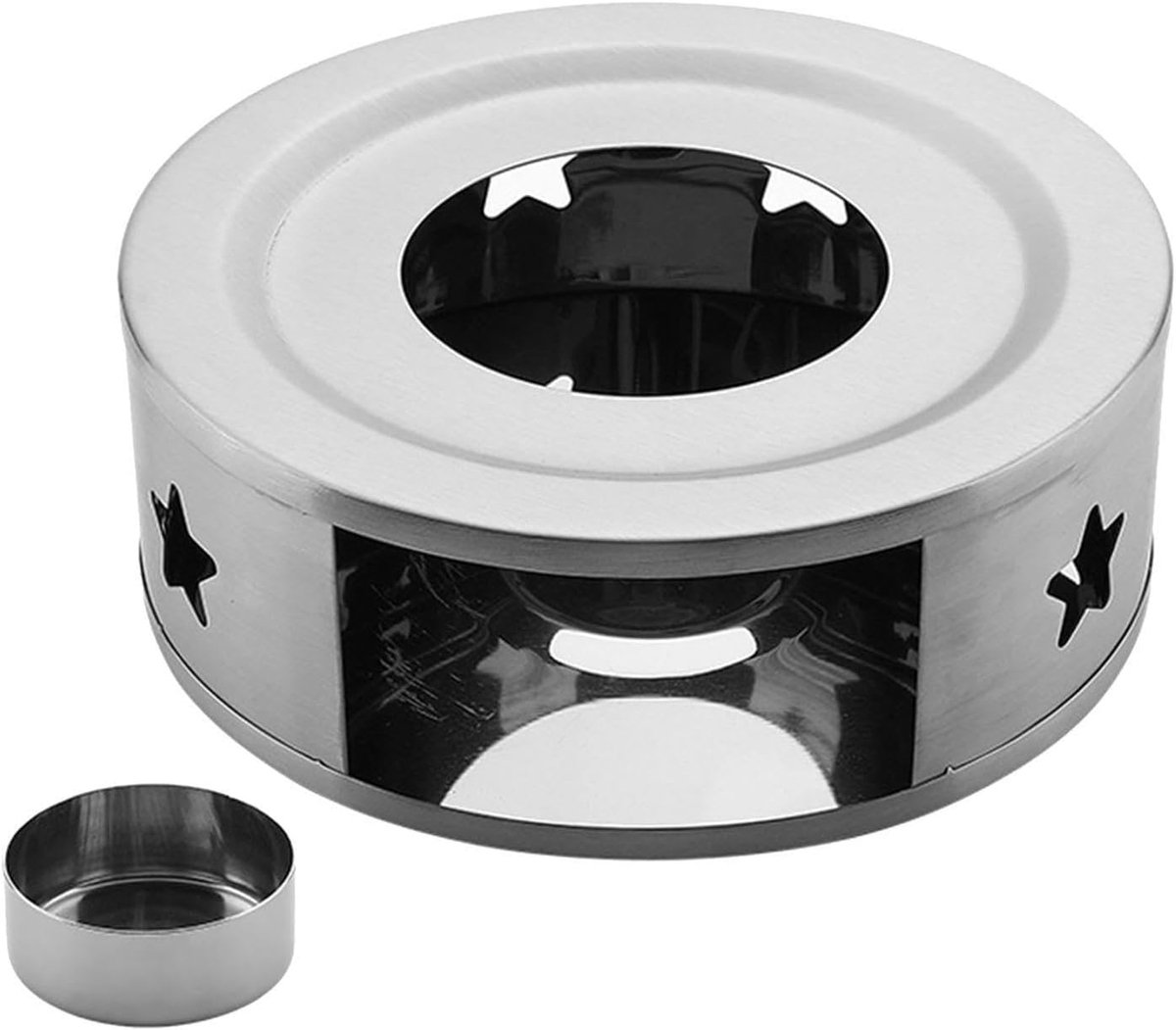 Theepot Verwarmer - Warmhoudplaat - Thee Warm Houden - Ventilatiegaten - 15.5 x 15.5 x 6 cm